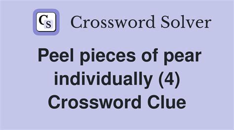 peel crossword clue 4 letters|zesty peel crossword clue.